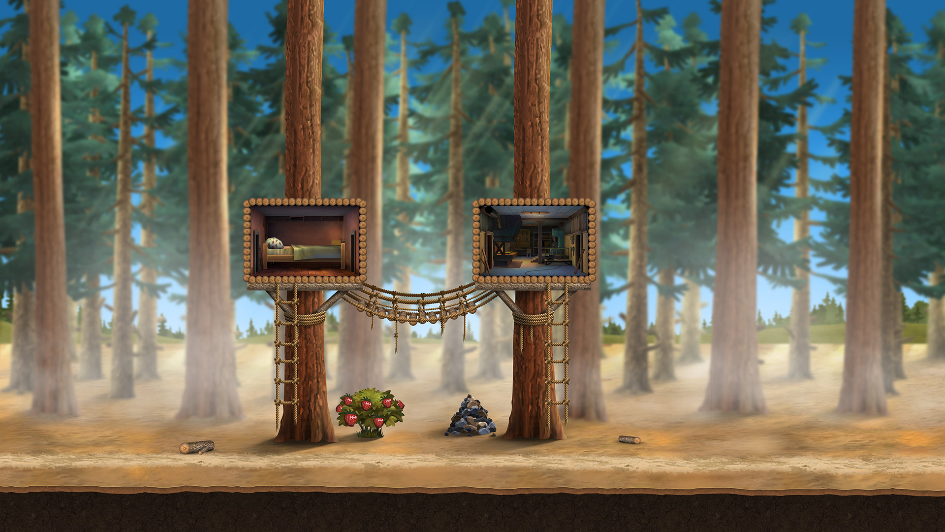 Игровой фон для рекламы Zero City